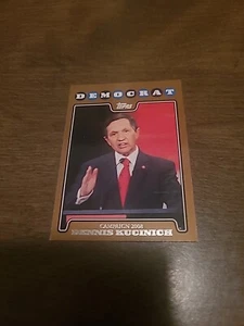 Nice 2008 Topps Campaign Dennis Kucinich Gold #C08-DK - Picture 1 of 2