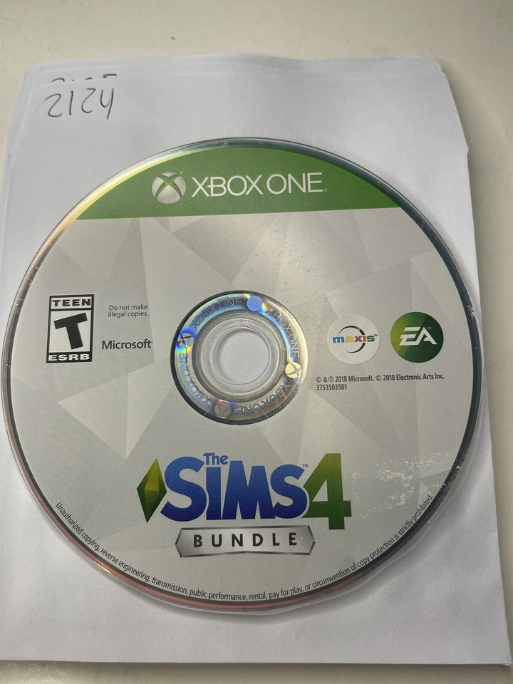 Xbox One Game Sims 4 Bundle Microsoft Disc Only - No Tracking #2124 - Image 1 of 1