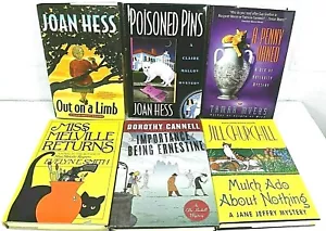 Menge 6 Mystery Books: Hess, Myers, Churchill, Smith, Cannell - Hardcover Sehr guter Zustand B1 - Bild 1 von 5