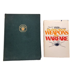 Rare Ancient Firearms Evolution Weapons Warfare 1st Edition 1954 HC 2 Book Lot - Picture 1 of 20