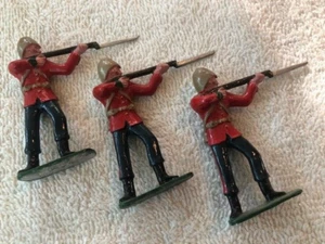 British Soldiers, 3-Figure Lot, 54mm - Picture 1 of 3