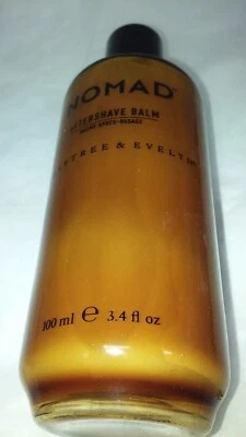 crabtree evelyn nomad after shave balm 3.5 oz glass bottle new - Image 1 of 2