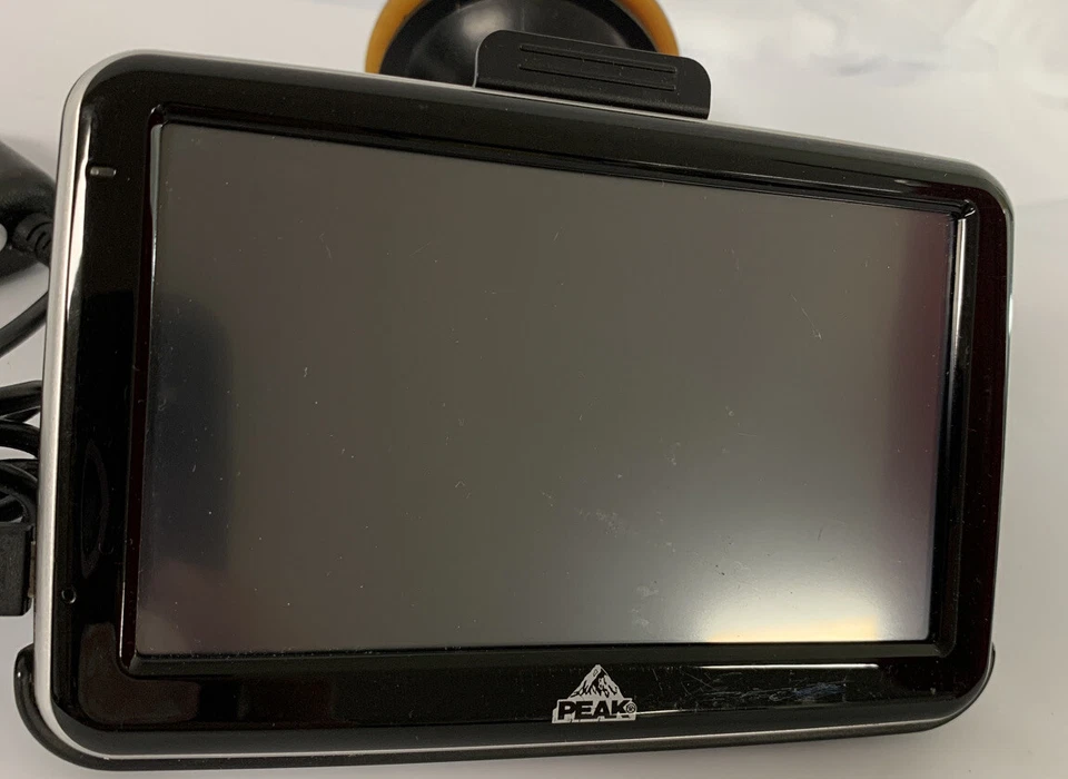 Peak Performance GPS Navigation System 5" Widescreen Used - Image 1 of 4