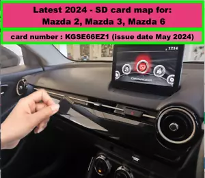 MAZDA 2, MAZDA 3 - 2024 SkyActiv CONNECT 7 NAVIGATION MAP UPDATE - KGSE66EZ1 - Picture 1 of 2