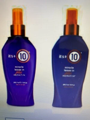 It's a 10 Haircare Miracle Leave-In Plus Keratin Spray, 10 fl. oz (Pack of 2) - Image 1 of 4