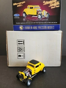 FRANKLIN NEUWERTIG 1932 FORD DEUCE COUPE AMERICAN GRAFFITI 1/24 DIECAST SR - Bild 1 von 9