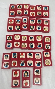 De colección 1979 DC Comics Red Dominos Flash Wonder Woman Batman Superman 27 un. - Imagen 1 de 11