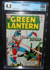 Green Lantern #1 - Origin of Green Lantern Retold - CGC Grade 4.5 - 1960