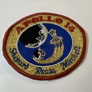 Vintage 1970er NASA Apollo 14 Mission Patch Shepard Roosa Mitchell - Bild 1 von 3