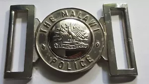 Malawi Police Belt Buckle (ABM8) - Picture 1 of 2