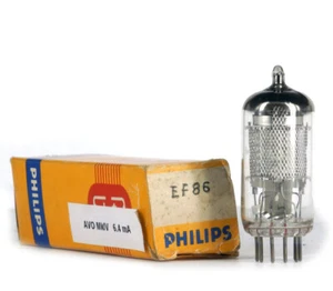 EF86/6BK8 PHILIPS NOS GERMANY Tube Lampe Röhre Valvola Valve Valvula 진공관 真空管 电子管 - Picture 1 of 1