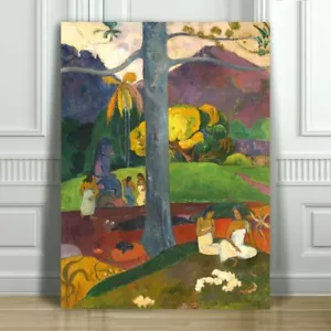 PAUL GAUGUIN - Mata Mua - PÓSTER IMPRESIÓN ARTE LIENZO - 24x16" - Imagen 1 de 1