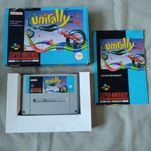 Unirally Super Nintendo Game (SNES) *Boxed* - Picture 1 of 9