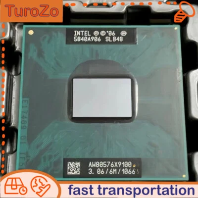 Intel Core 2 Extreme X9100 SLB48 3.06 GHz Dual-Core 1066Mhz Laptop CPU Proessors - Image 1 of 2