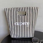 Japanese Fashion Minimalist Canvas Lunch Box Bag Portable Lunch Bag Handbag ba