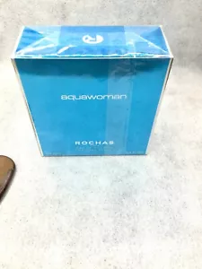 ROCHAS AQUAWOMAN EAU DE TOILETTE 100 ML SPRAY RARO SELLADO - Imagen 1 de 6