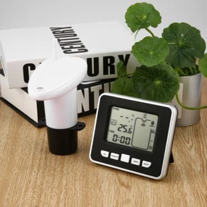 LCD Temperaturanzeige Ultraschall Füllstandsanzeige für Zisterne Regenwassertank - Bild 1 von 8