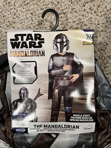 NEW Star Wars Child The Mandalorian Halloween Costume L/G (12-14) - Picture 1 of 5