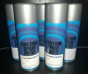 653.6047 FOR DUCATI MOTORCYCLE GREY AEROSOL SPRAY PAINT 400ML  X5 - Picture 1 of 4