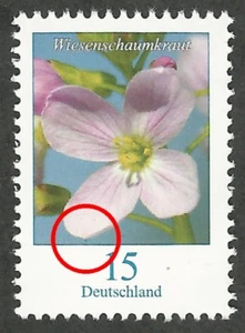 Wiesenschaumkraut 15 Ct. - schwarzer Punkt Blütenblatt- postfrisch - Mi.Nr. 3424 - Picture 1 of 1