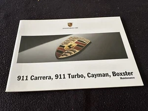 Porsche 911 997 Turbo Cayman S 2009 caja libro de mantenimiento original nuevo manual de servicio - Imagen 1 de 6