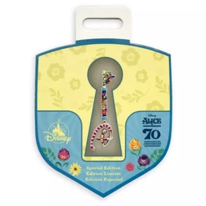 Disney Alice in Wonderland 70th Anniversary Collectible Key Pin –Special Edition - Picture 1 of 2