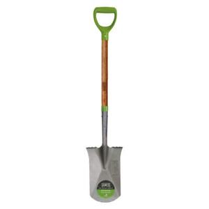 2593800 Tempered Steel Garden Spade with Hardwood Handle and D-Grip, 43-Inch
