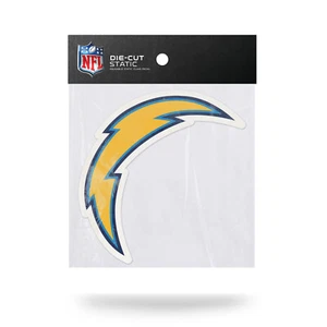 Los Angeles Chargers Die Cut Static Cling Decal Sticker Reusable 4x6 Inches - Picture 1 of 1