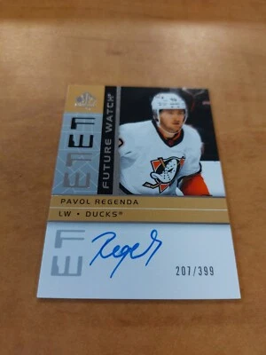 Pavol Regenda Future Watch Auto Retro SP 207/399 Anaheim Ducks  - Image 1 of 2