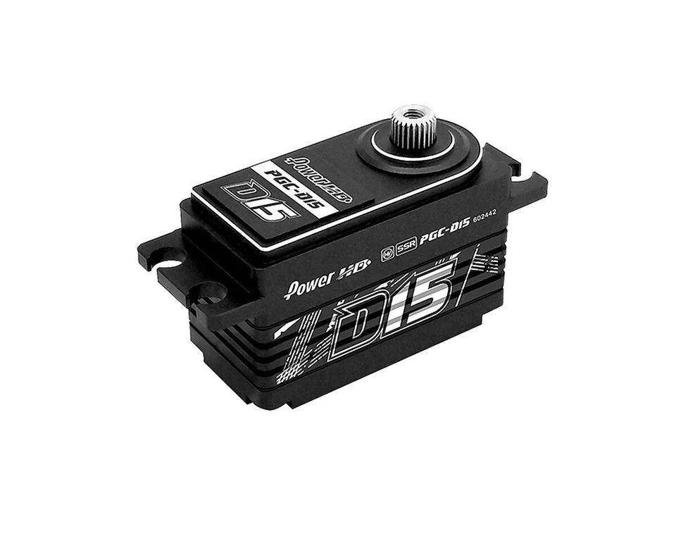 Power HD D15 Black HV Coreless Digital Servo 16.5kg mit Alu Gehäuse PHD041  - Bild 1 von 1