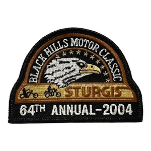 Sturgis South Dakota 64th Annual 2004 Rally Vest Jacket Patch Official Harley - Picture 1 of 3