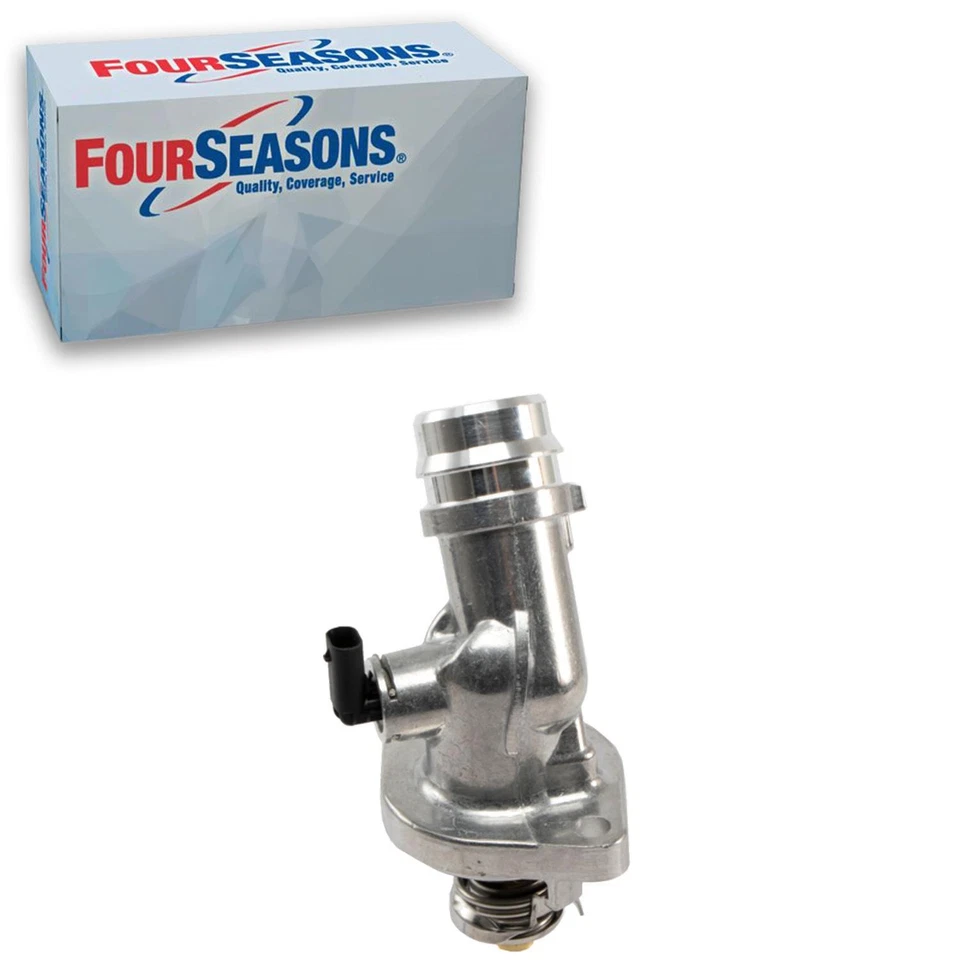 Termostato de refrigerante de motor 4 estaciones/conjunto de salida de agua para Kia Forte 2019-2021 Foto 1 de 4