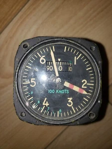 1214DX-8-05 Kollsman L-7A Instrument Pitot Static Airspeed Indicator - Bild 1 von 5