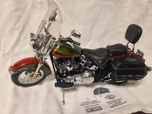 Harley Davidson Franklin Mint 2008 Christmas Softail Classic edición limitada - Imagen 1 de 16
