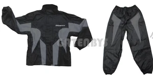 Kids Wulfsport WATERPROOF Rain Suit Pants Jacket Motocross Trials Quad Oversuit - Picture 1 of 3