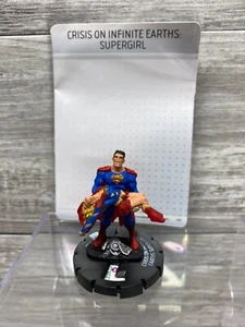Heroclix DC Crisis Crisis on Infinite Earths: Supergirl E100 Figures Cards - Picture 1 of 2