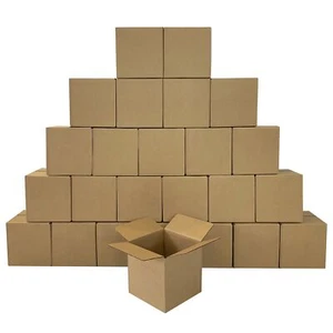 UOFFICE Wellpappe Kartons 16" x 16" x 16" Würfel Kartons für Versand - Bild 1 von 11
