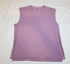 Camiseta sin mangas Nike Dri Fit Yoga para hombre 2XL rosa elástico entrenamiento DM7823-530 - Imagen 1 de 11