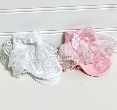 Детские носки с оборками 4,5 дюйма - Изображение 1 из 4
