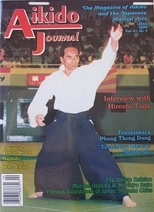 1994 AIKIDO JOURNAL HIROSHI TADA TOSHISHIRO OBATA HAPKIDO KARATE MARTIAL ARTS - Picture 1 of 1