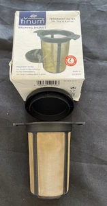 Finum Reusable Stainless Steel Coffee and Tea Infusing Mesh Brewing Basket, M... - Picture 1 of 2