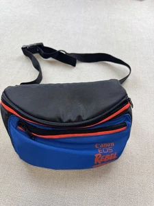 Canon Eos Rebel Fanny Pack Vintage Blue Orange Foam - Picture 1 of 4