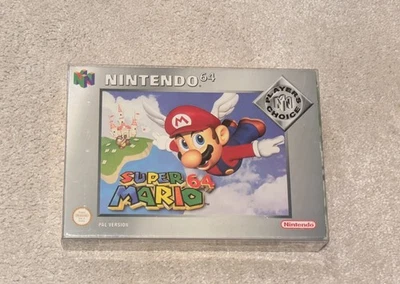 Super Mario 64 N64 Game Nintendo 64 PAL Player's Choice Complete in Box CIB - Image 1 of 4