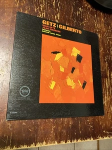 Stan / Gilberto Jazz Record Album 1964 Original Vintage Gatefold Mono - Foto 1 di 24