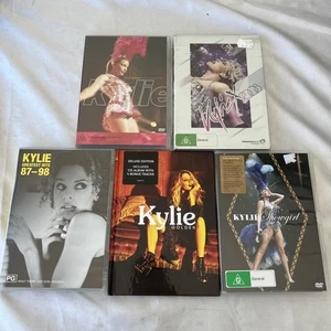 Kylie Minogue DVDs Bulk Pop Music Live Concert Merchandise Memorabilia 00s x5 - Bild 1 von 18