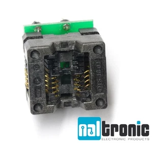 Adaptador de programación SOIC8 SOP8 a DIP8 SMD zócalo 150mil 2,54mm - Imagen 1 de 3