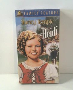 Heidi VHS 1937 Shirley Temple Collection, New Factory Sealed Tape - Imagen 1 de 8