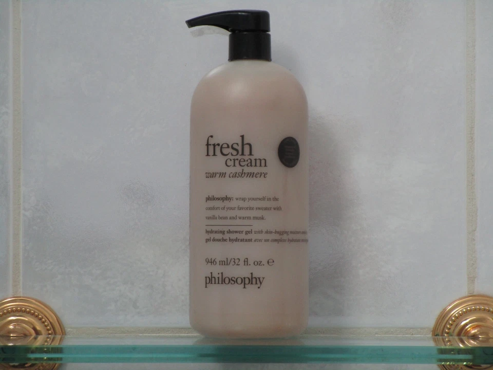 FILOSOFÍA ~ CREMA FRESCA CÁLIDA CACHEMIR HIDRATANTE GEL DE DUCHA ~ 32 OZ Foto 1 de 1