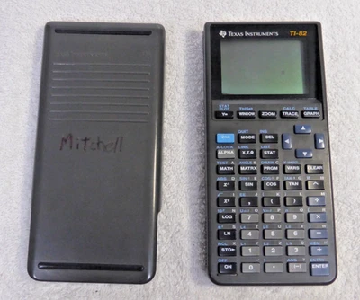 Texas Instruments TI-82 Graphing Calculator - Tested & Works  - Image 1 of 4