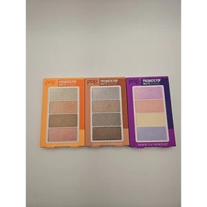 Lot of 3 Pop Beauty Prismatic Pop Palette Gilded Peach Better Bare SuperNova - Picture 1 of 3